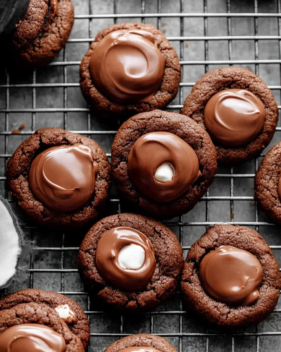 Marshmallow-Surprise Hot Cocoa Cookies: Irresistibly Gooey Treats!