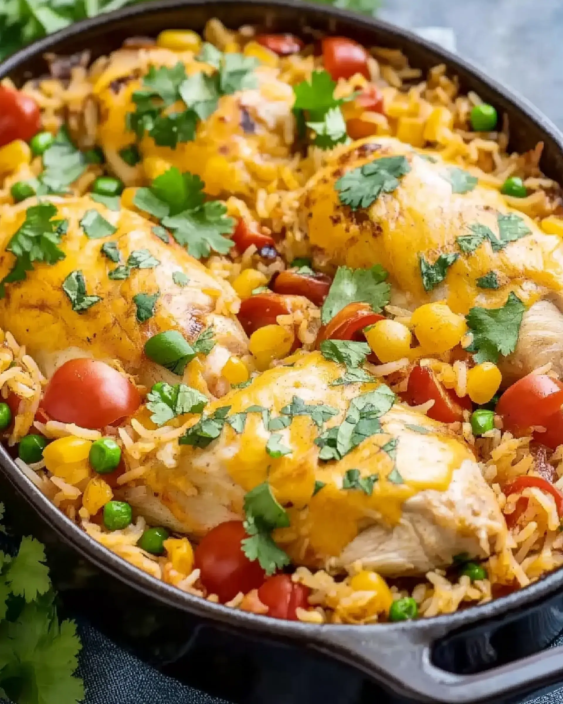 Mexican Chicken and Rice Bake: A Quick Dinner Delight!