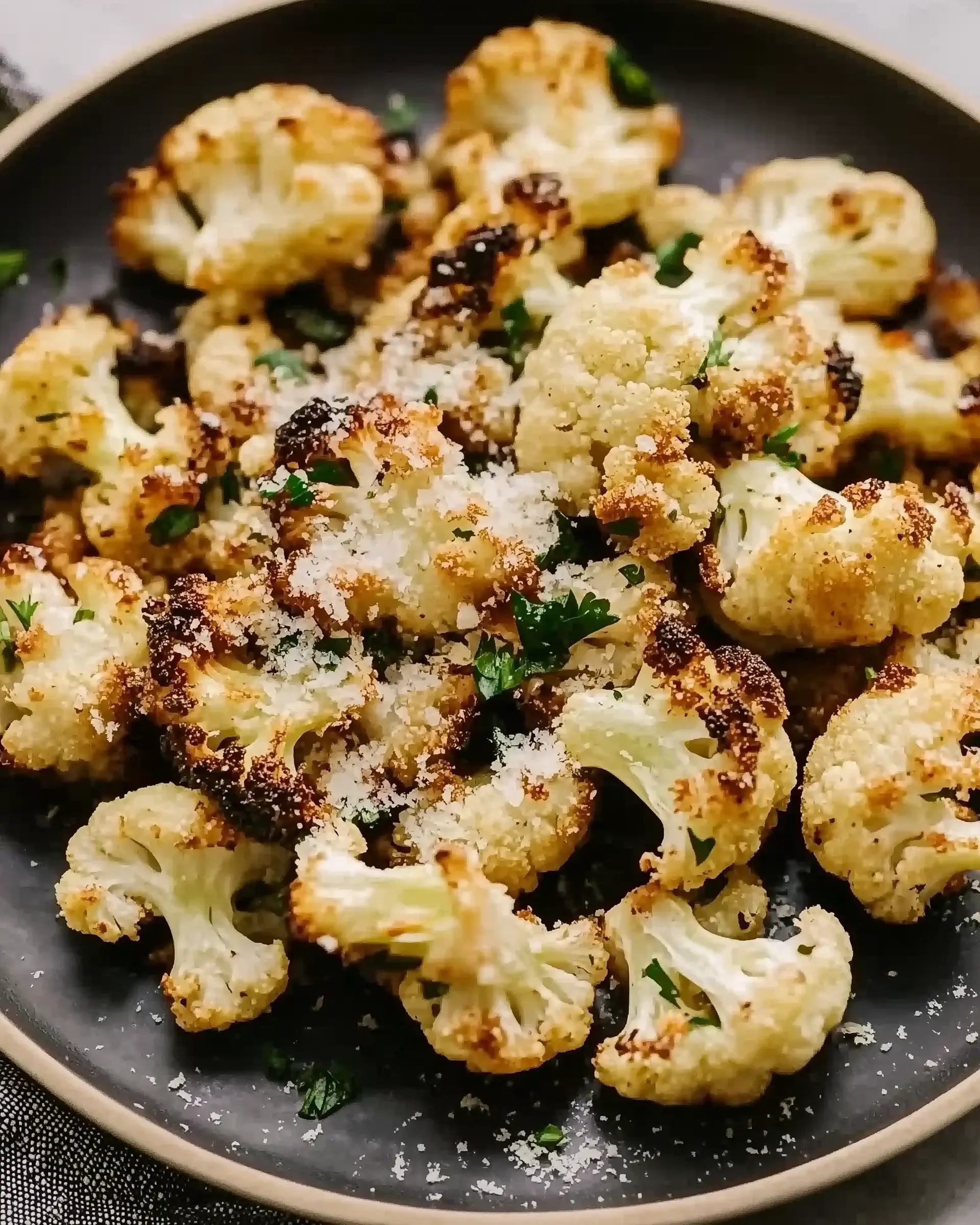 Crispy Parmesan Roasted Cauliflower: A Tasty Delight!