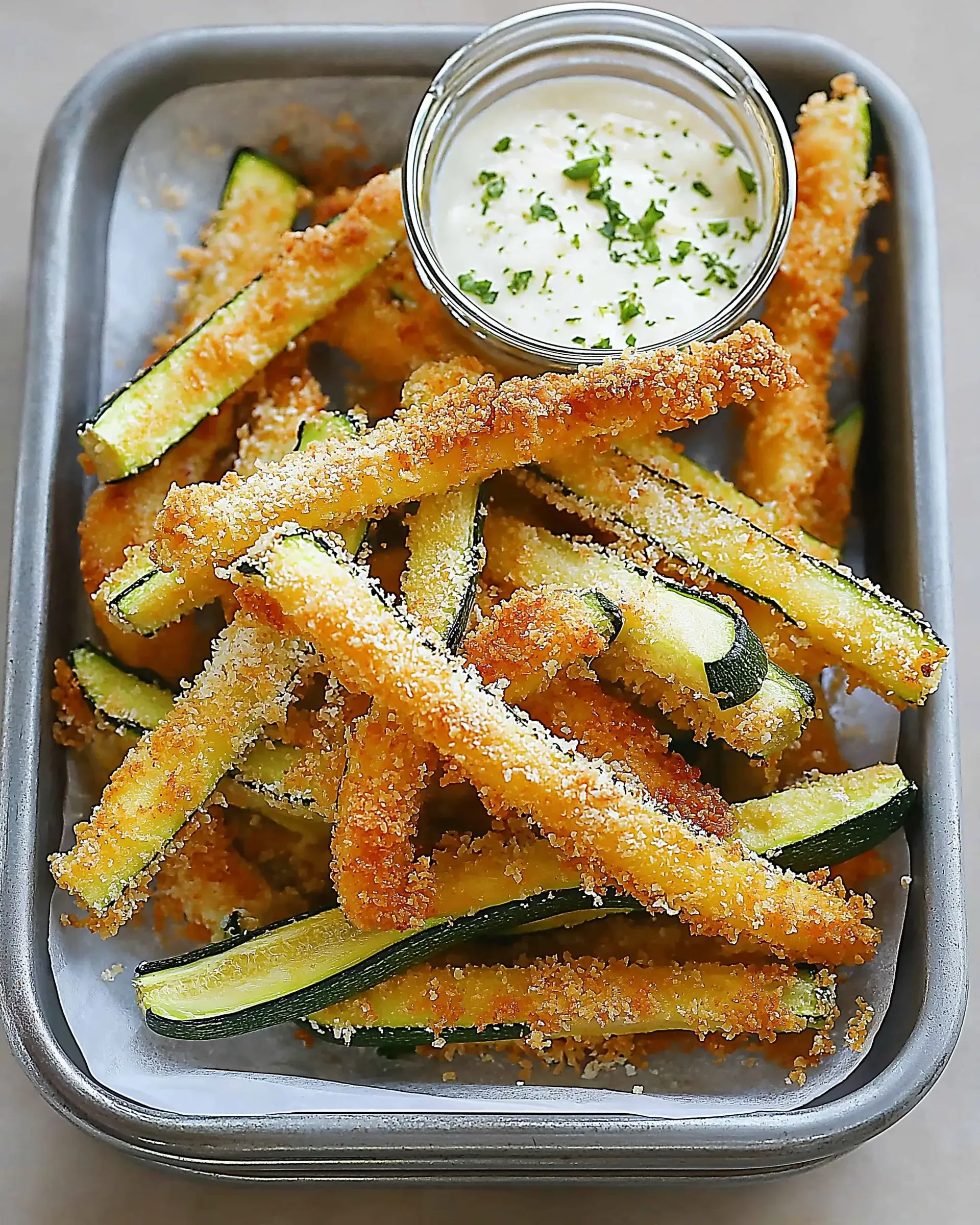 Easy Parmesan Zucchini Fries: A Crunchy Delight Awaits!