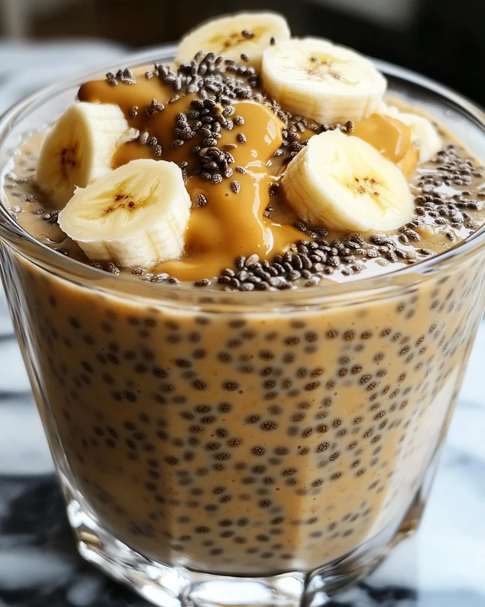 Peanut Butter Banana Chia Pudding: A Creamy Delight!