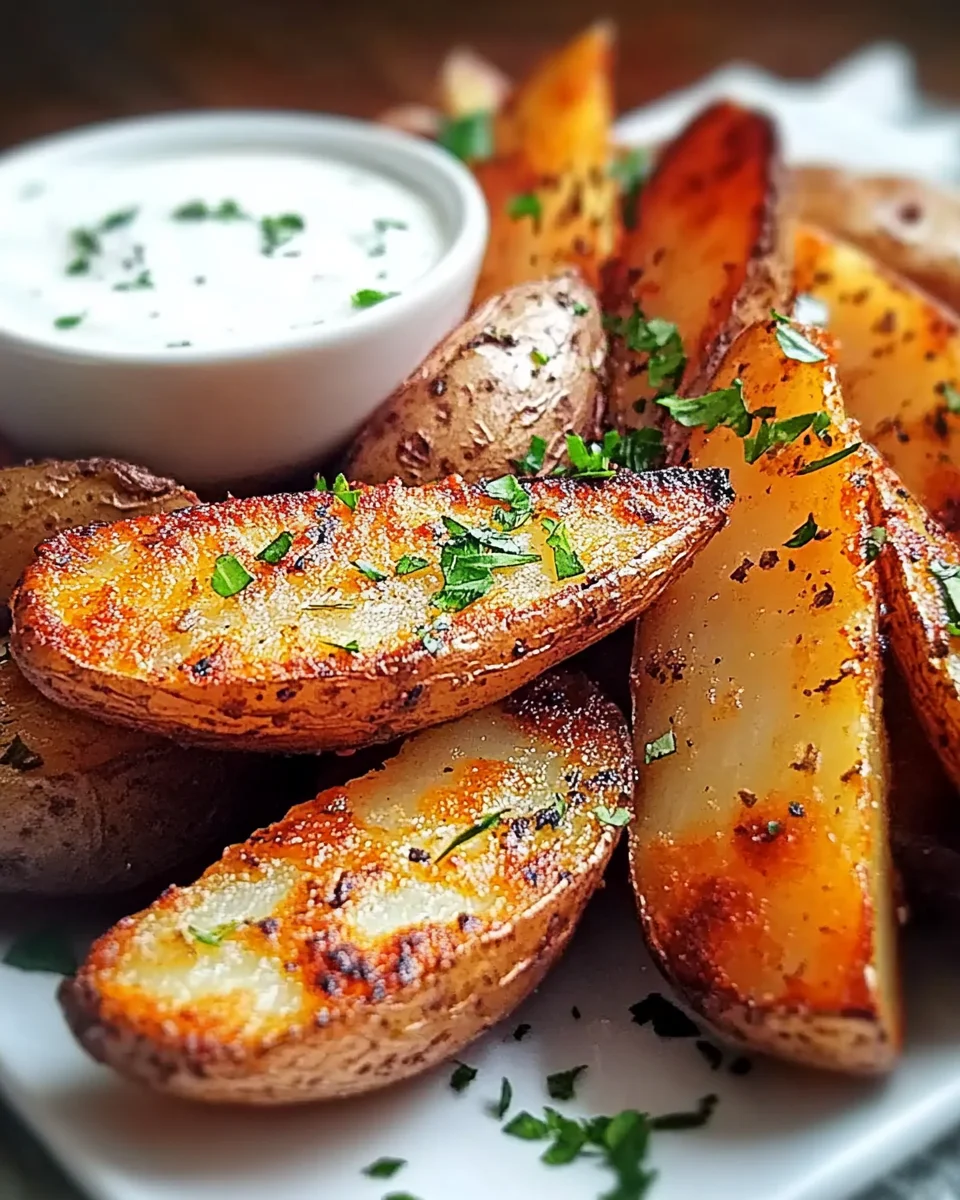 Crispy Red Potato Wedges: Your Perfect Side Dish!