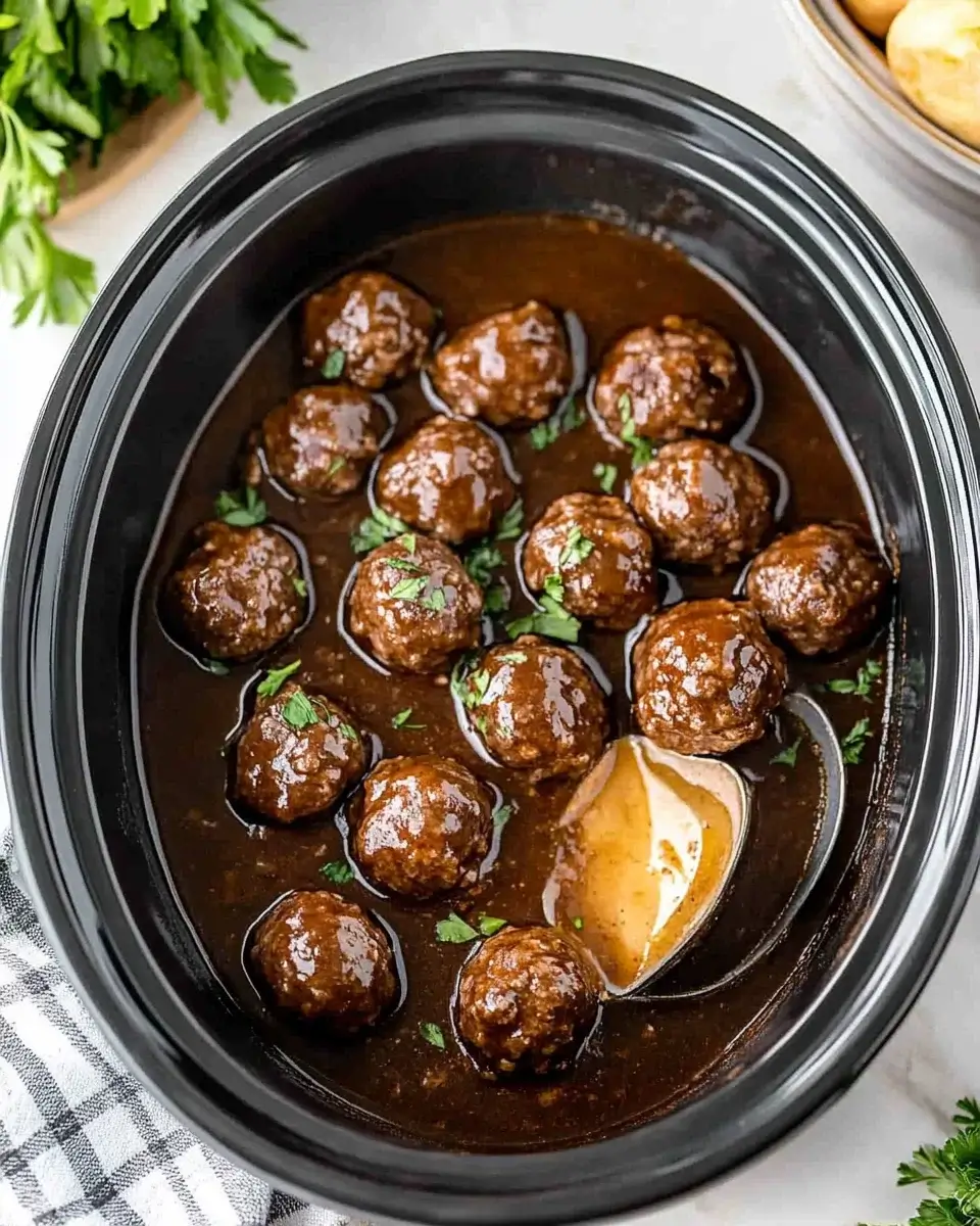 Tasty Slow Cooker Salisbury Steak Meatballs Recipe Awaits!