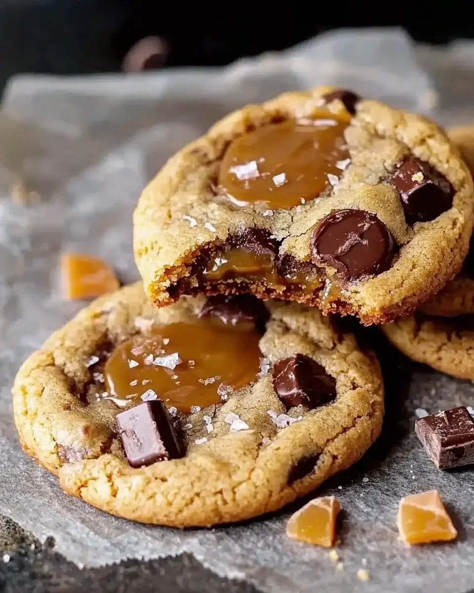 Salted Caramel Chocolate Cookies: Irresistibly Delicious!
