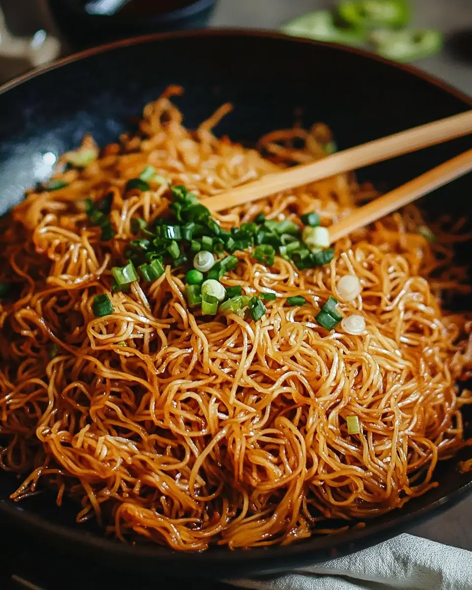Soy Sauce Pan Fried Noodles: Quick and Delicious Recipe!