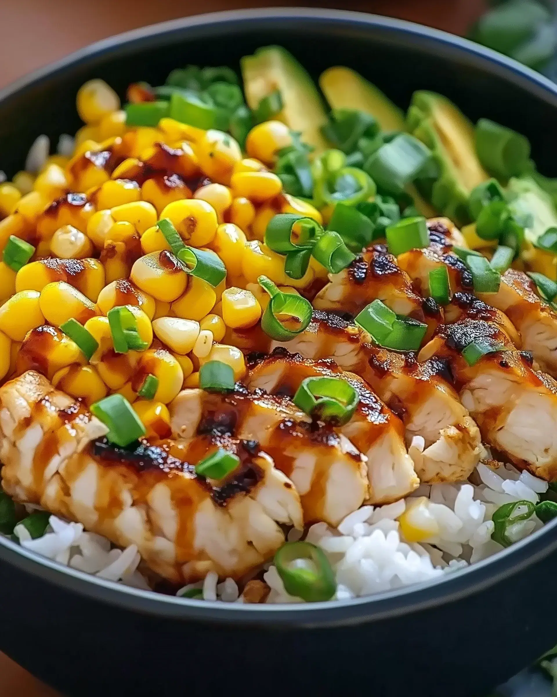 Street Corn Chicken Rice Bowl: A Flavorful Delight!