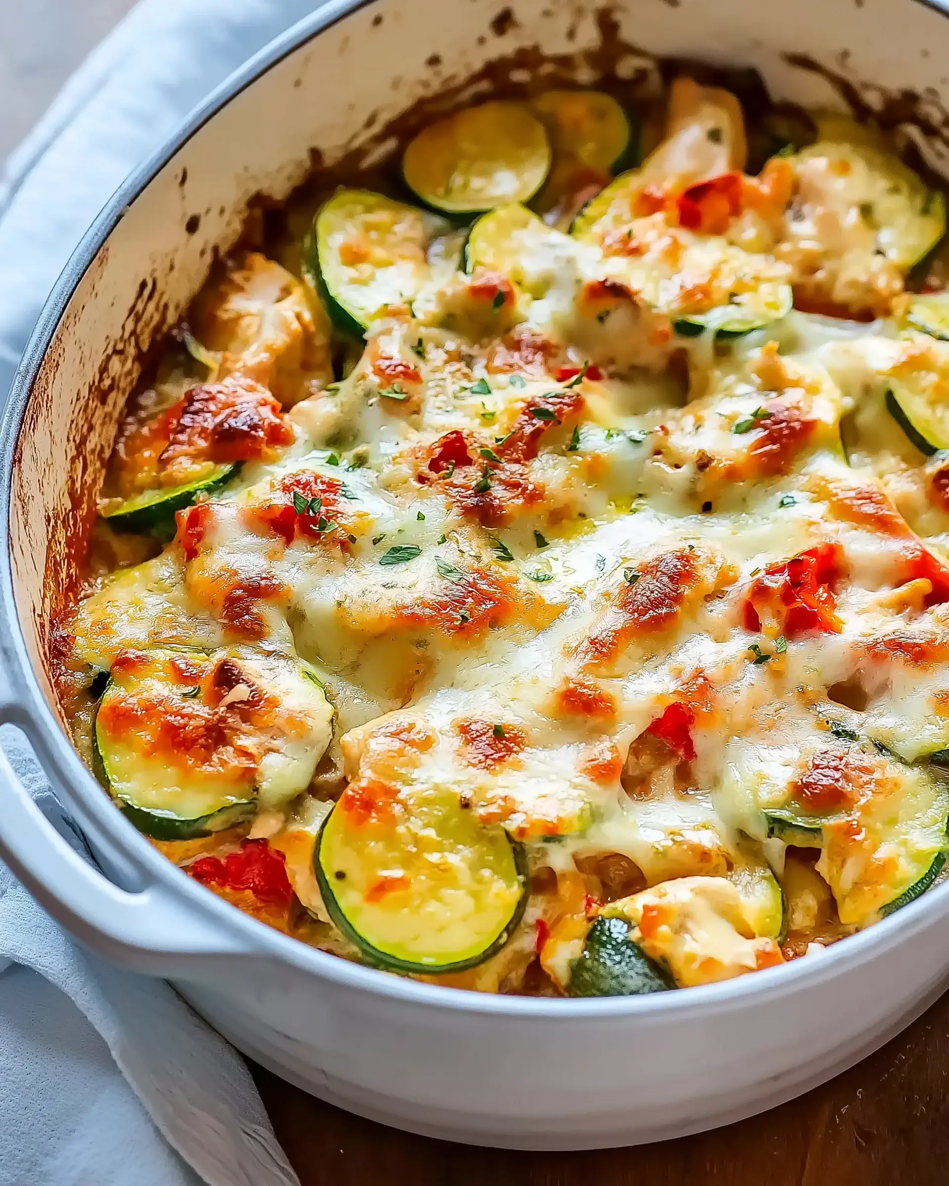 Mediterranean Chicken Zucchini Bake: A Simple Recipe!