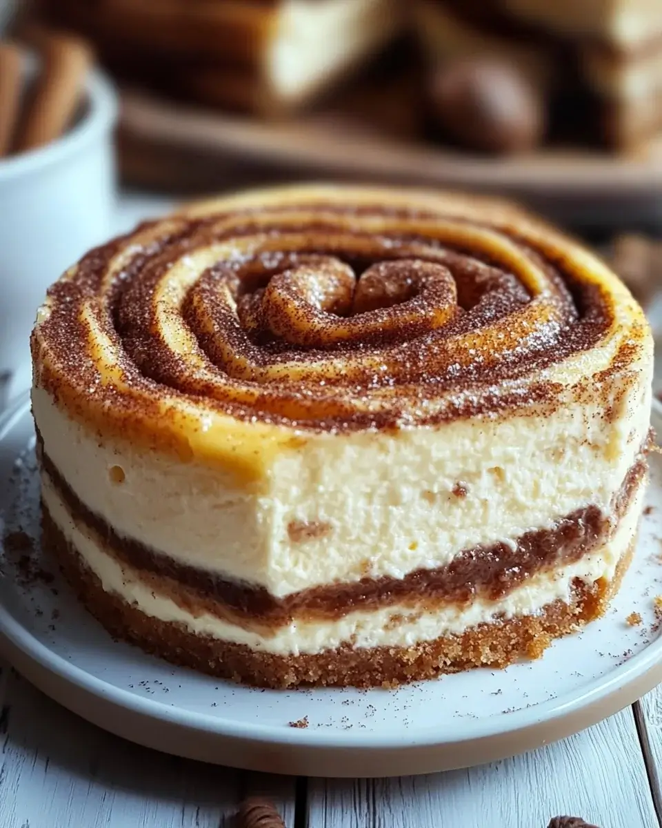 Cinnamon Roll Honeybun Cheesecake: Dessert Delight Awaits!