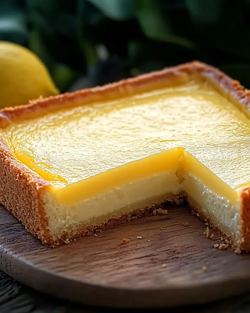 Italian Grandma’s Lemon Custard Cake delights with its charm!