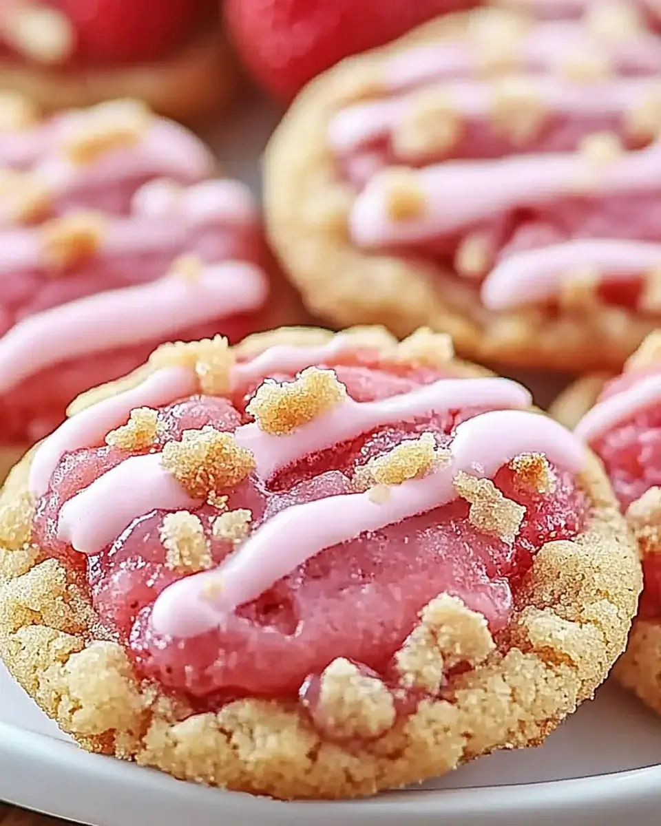 Irresistible Strawberry Crunch Cookies in Just 30 Minutes!