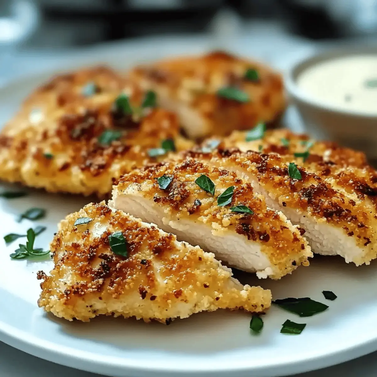 Air Fryer Parmesan Crusted Chicken: Crispy, Healthy Delight