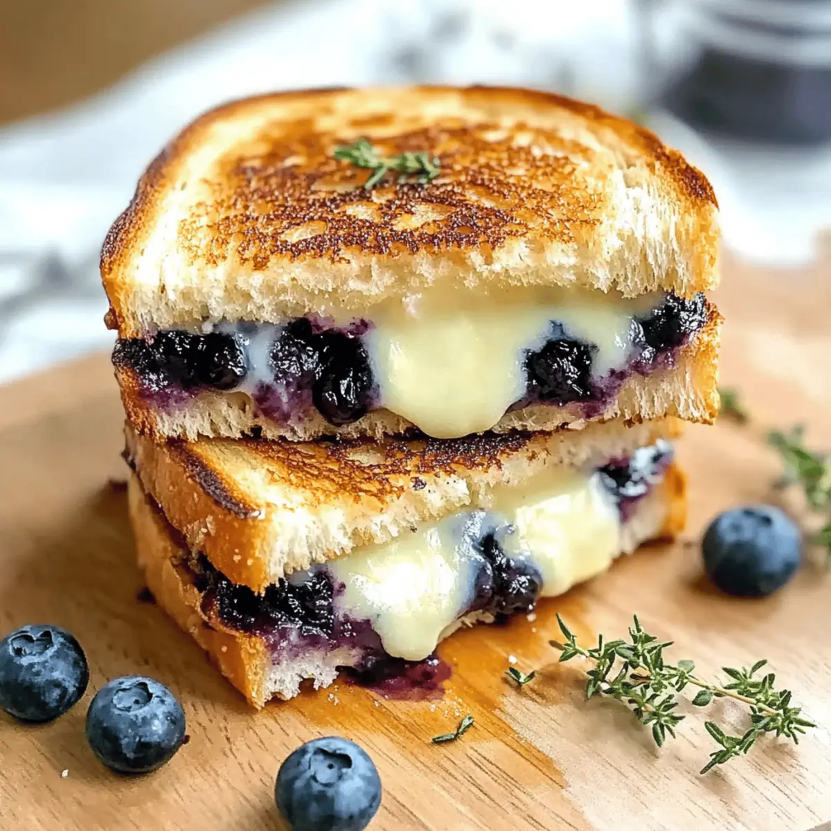 Crispy Blueberry Grilled Cheese That Will Wow Your Taste Buds
