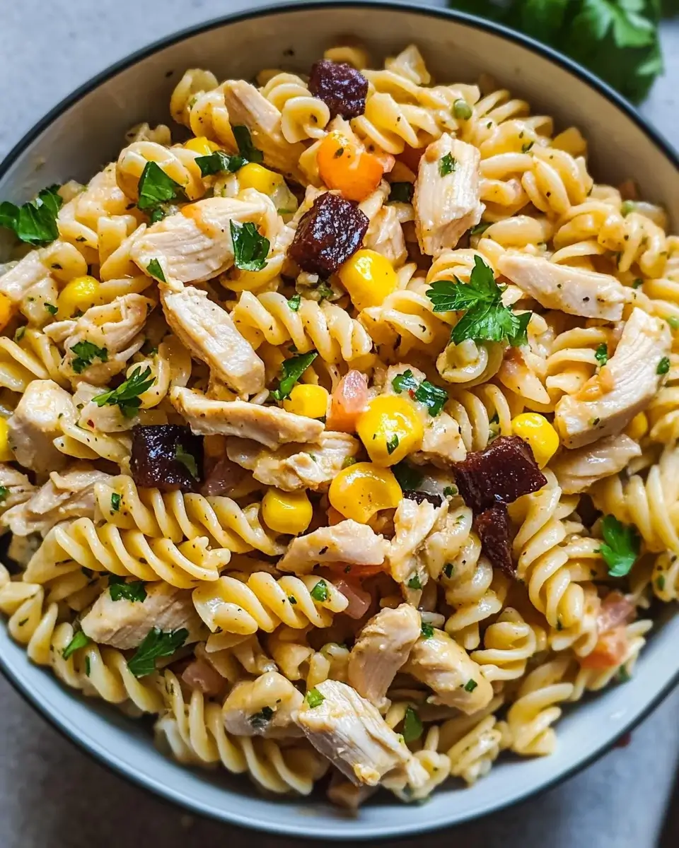 BBQ Chicken Pasta Salad: A Flavorful Summer Dish