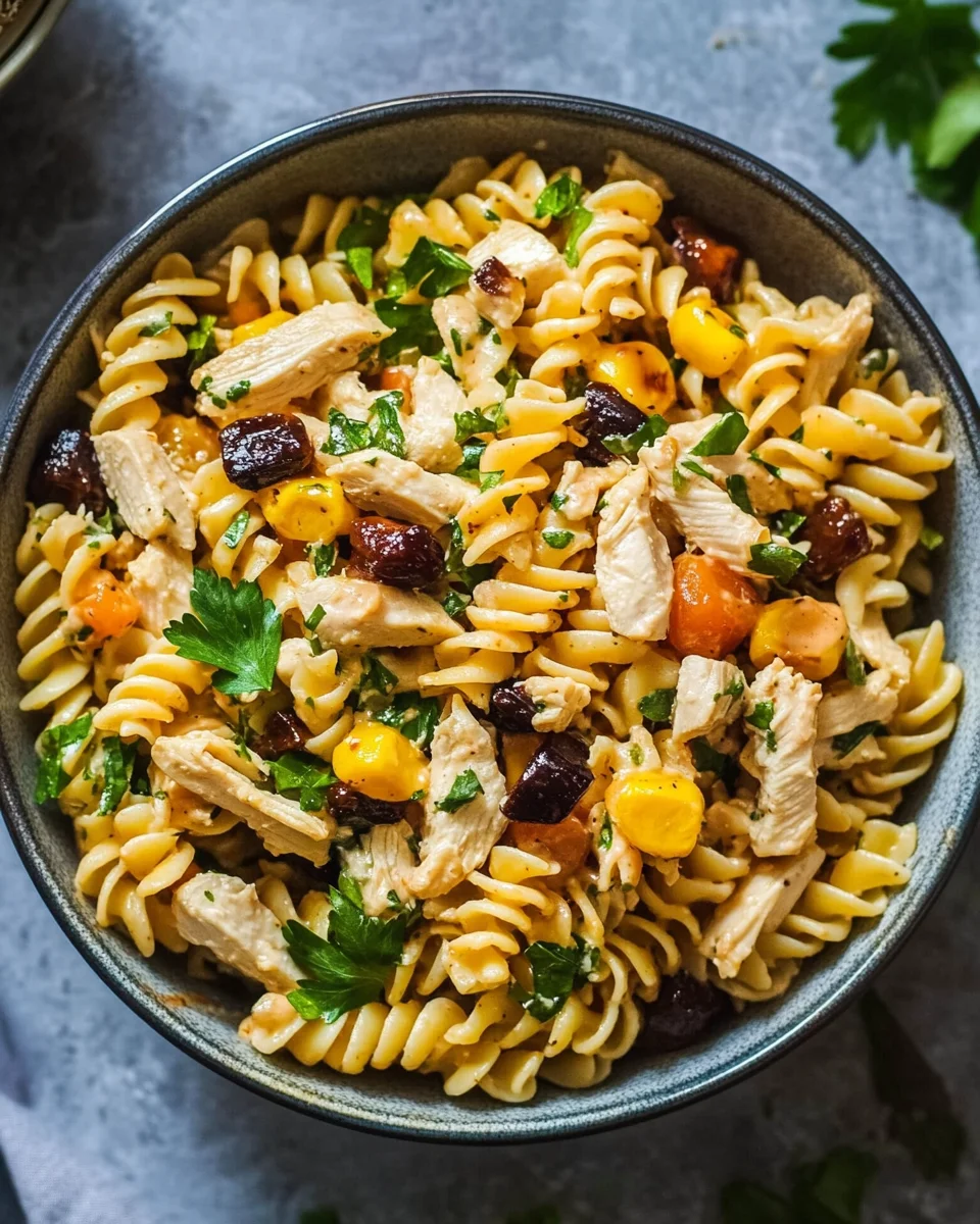 BBQ Chicken Pasta Salad: A Refreshing Summer Delight!