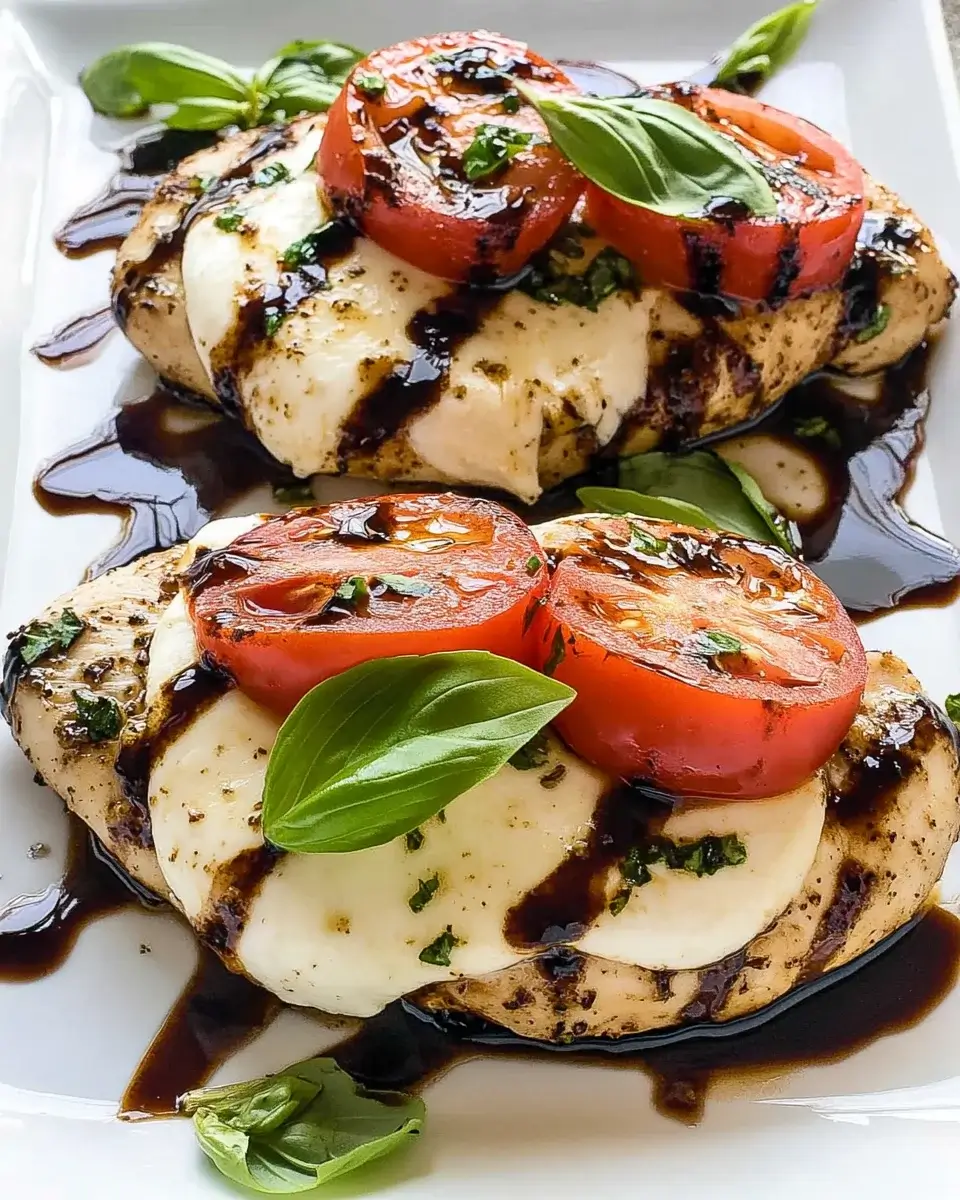 Chicken Caprese with Balsamic Reduction: A Must-Try Delight!