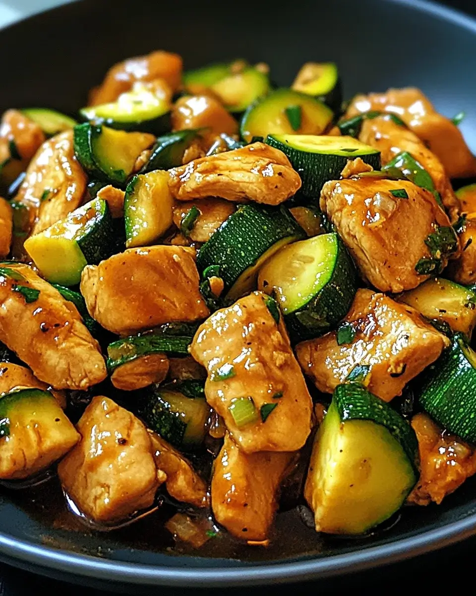 Chicken Zucchini Stir Fry: A Quick, Healthy Recipe!