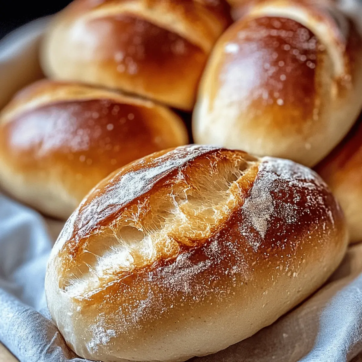 Chewy French Bread Rolls: Homemade Delight for Any Meal