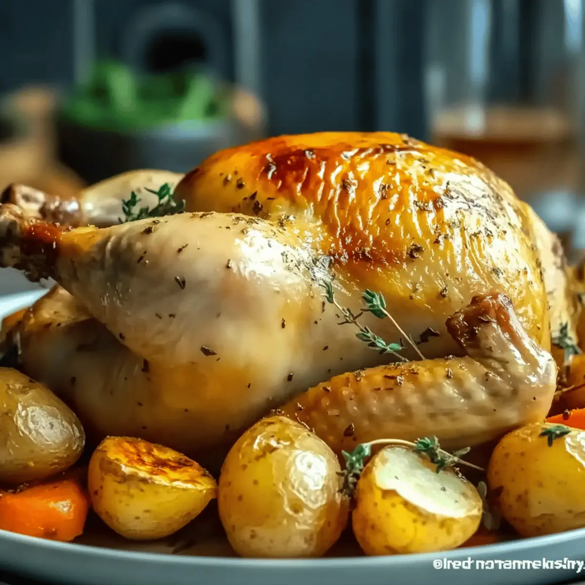 Herb-Infused Irish Roast Chicken: A Comforting Family Feast