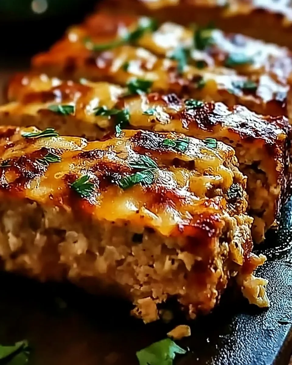 Garlic Parmesan Chicken Meatloaf: A Must-Try Comfort Dish!