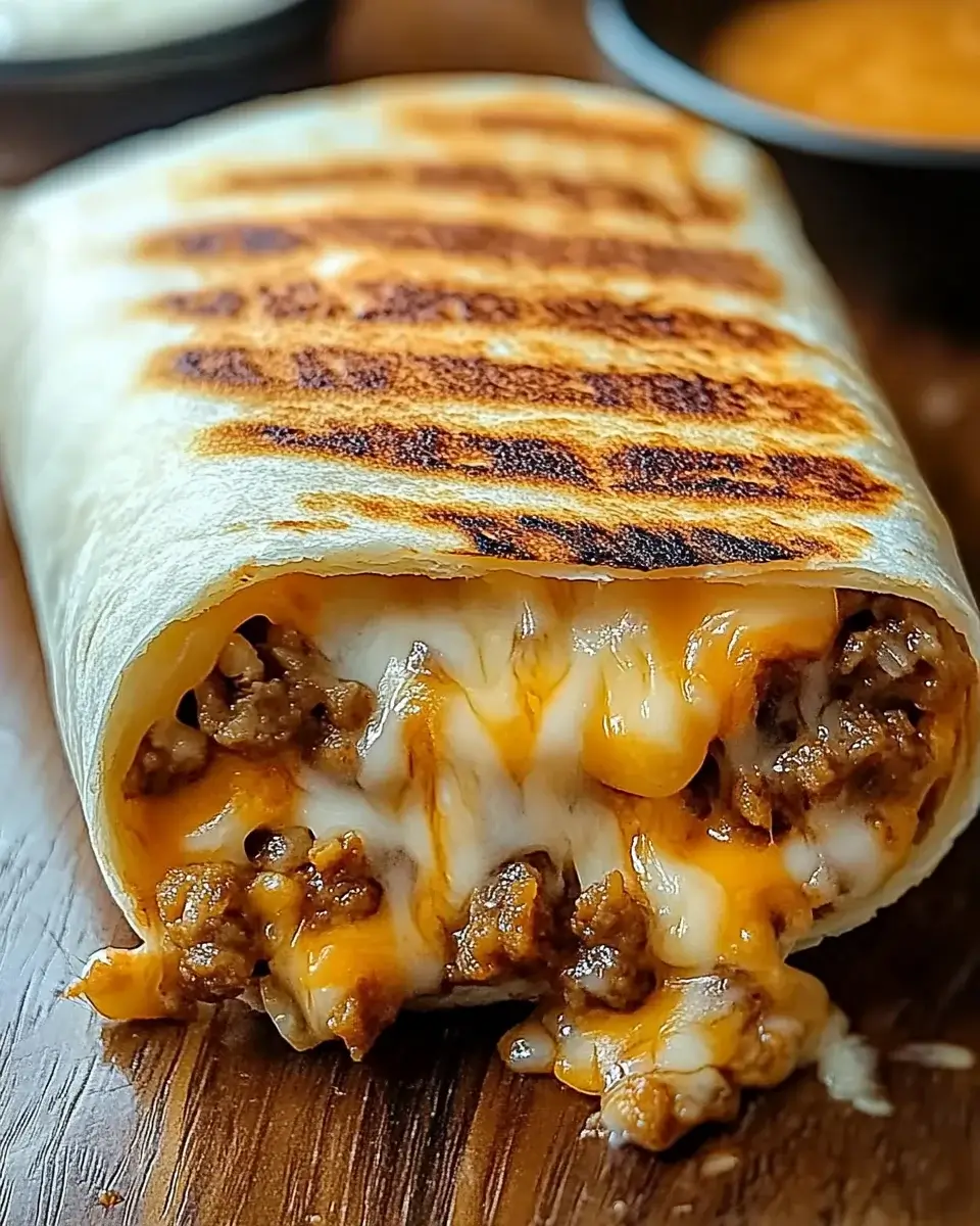 Easy Grilled Cheese Burrito: A Simple Recipe Delight!