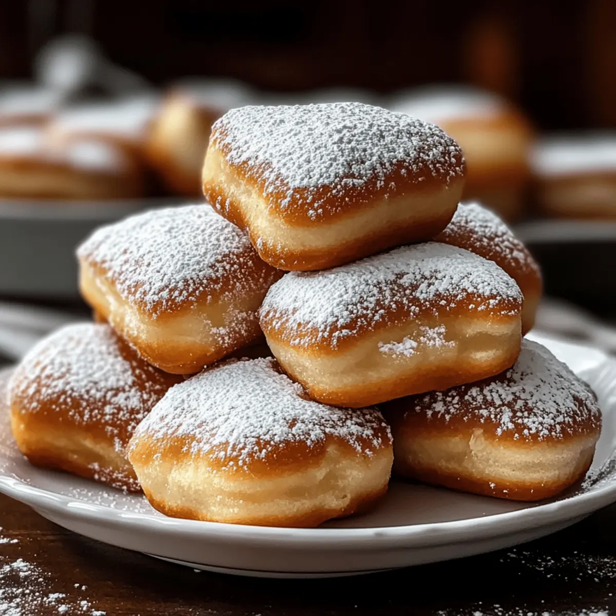 Fluffy Vanilla French Beignets: A Taste of New Orleans Bliss