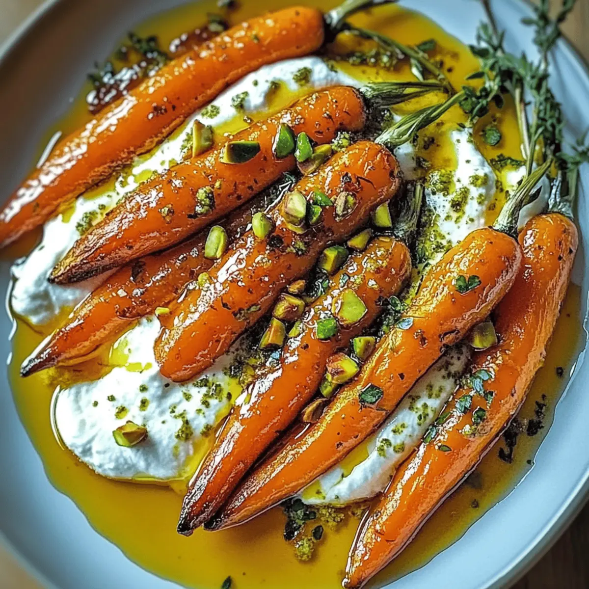 Roasted Carrots with Whipped Ricotta and Hot Honey Bliss