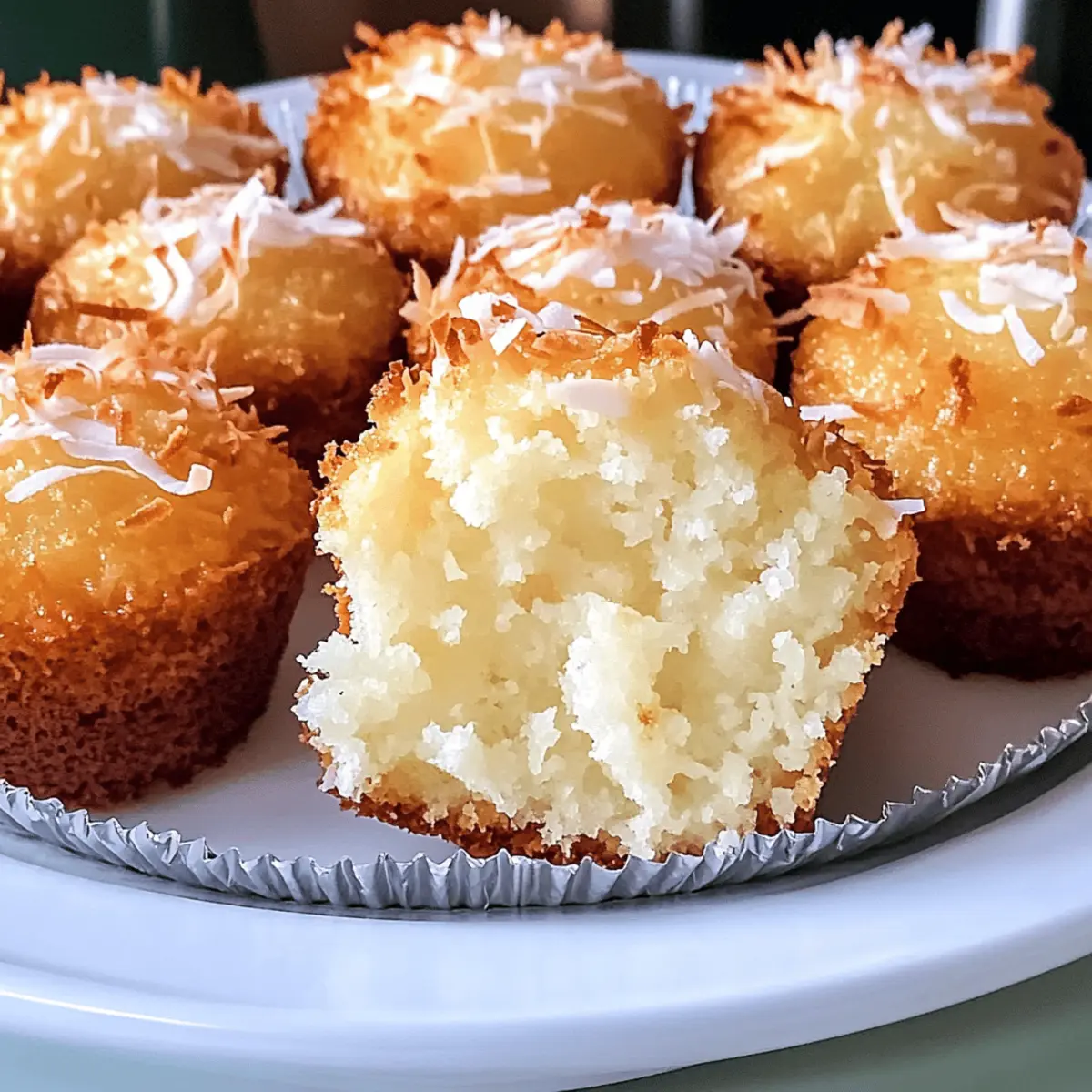 Deliciously Light Portuguese Coconut Cakes You'll Love