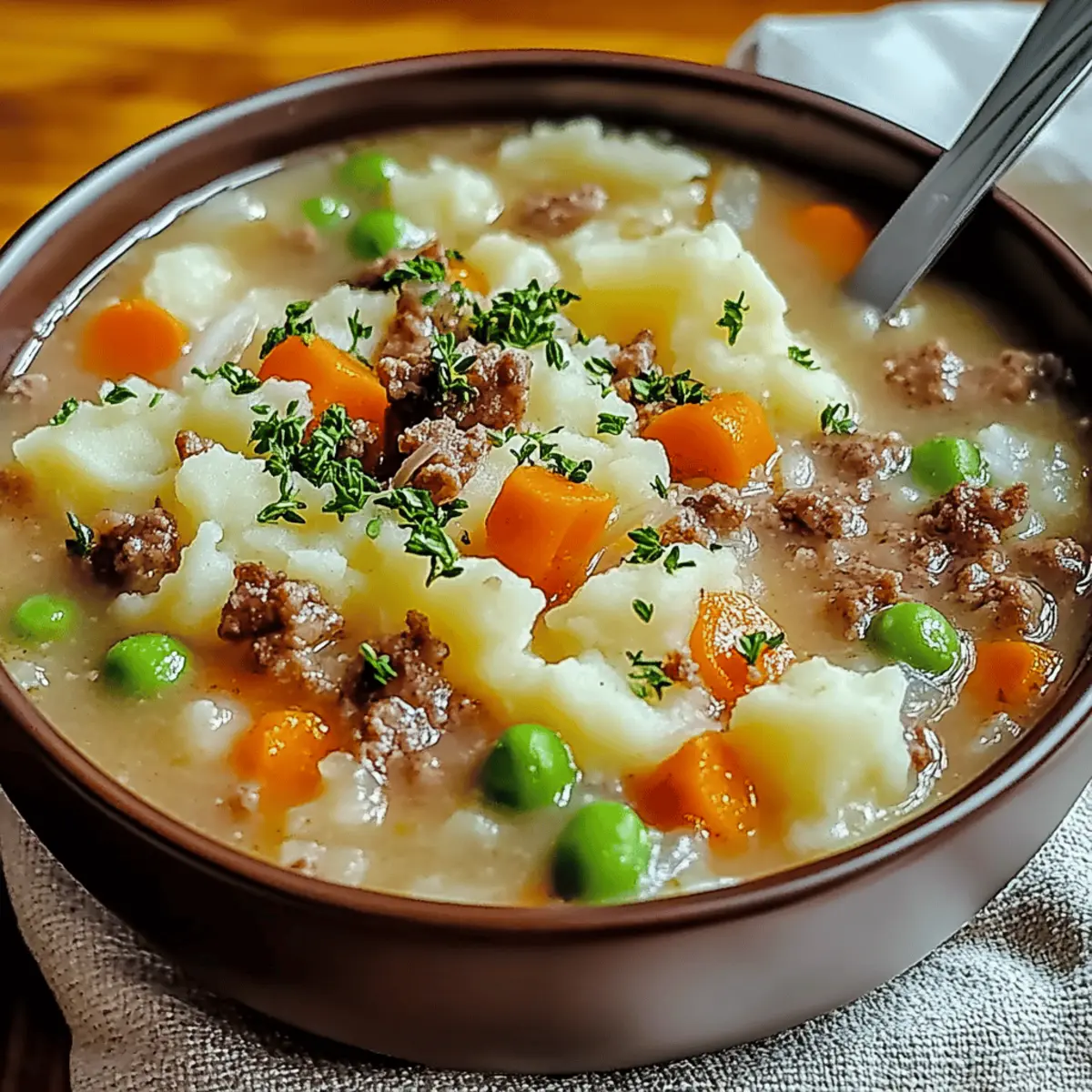 Cozy Shepherd’s Pie Soup for Ultimate Comfort on Cold Nights