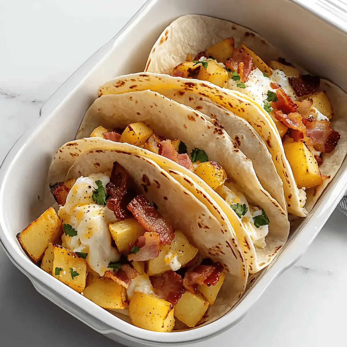 Flavorful Baked Breakfast Tacos Perfect for Busy Mornings