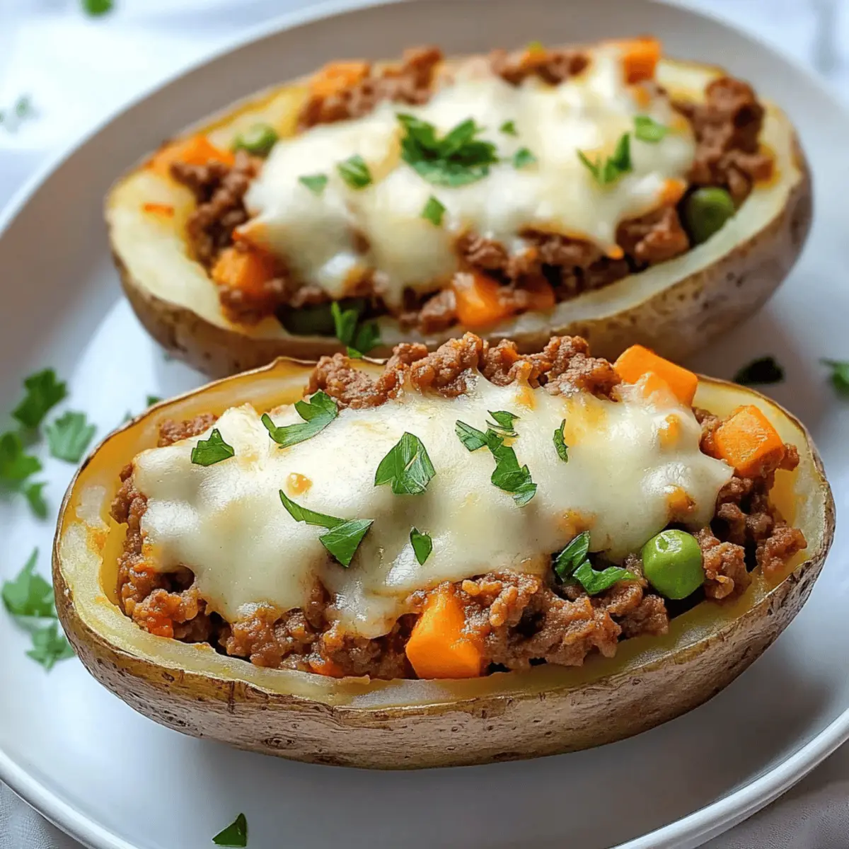 Hearty Shepherd’s Pie Baked Potato: Cozy Comfort in Every Bite