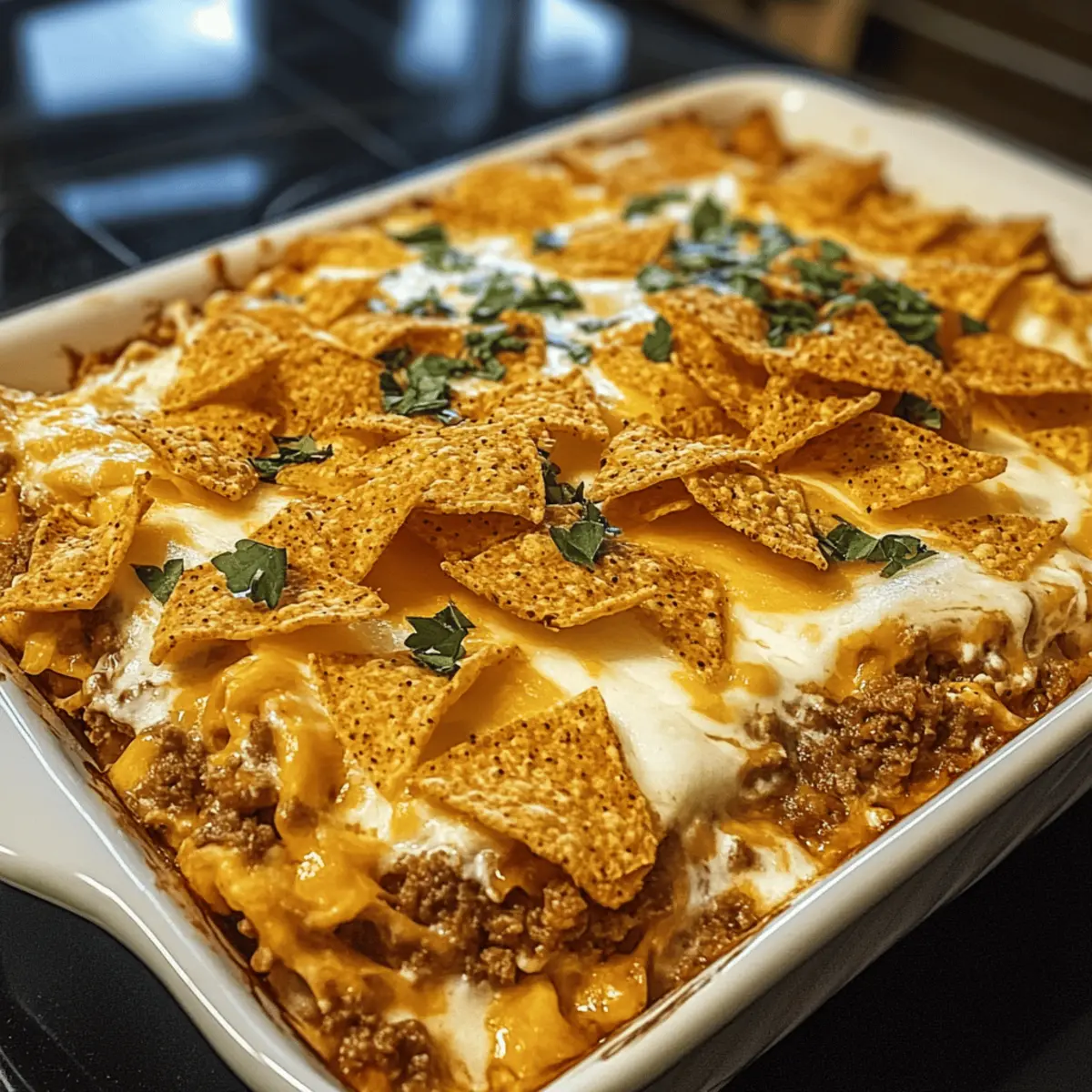Delicious White Trash Casserole with Doritos for Cozy Nights