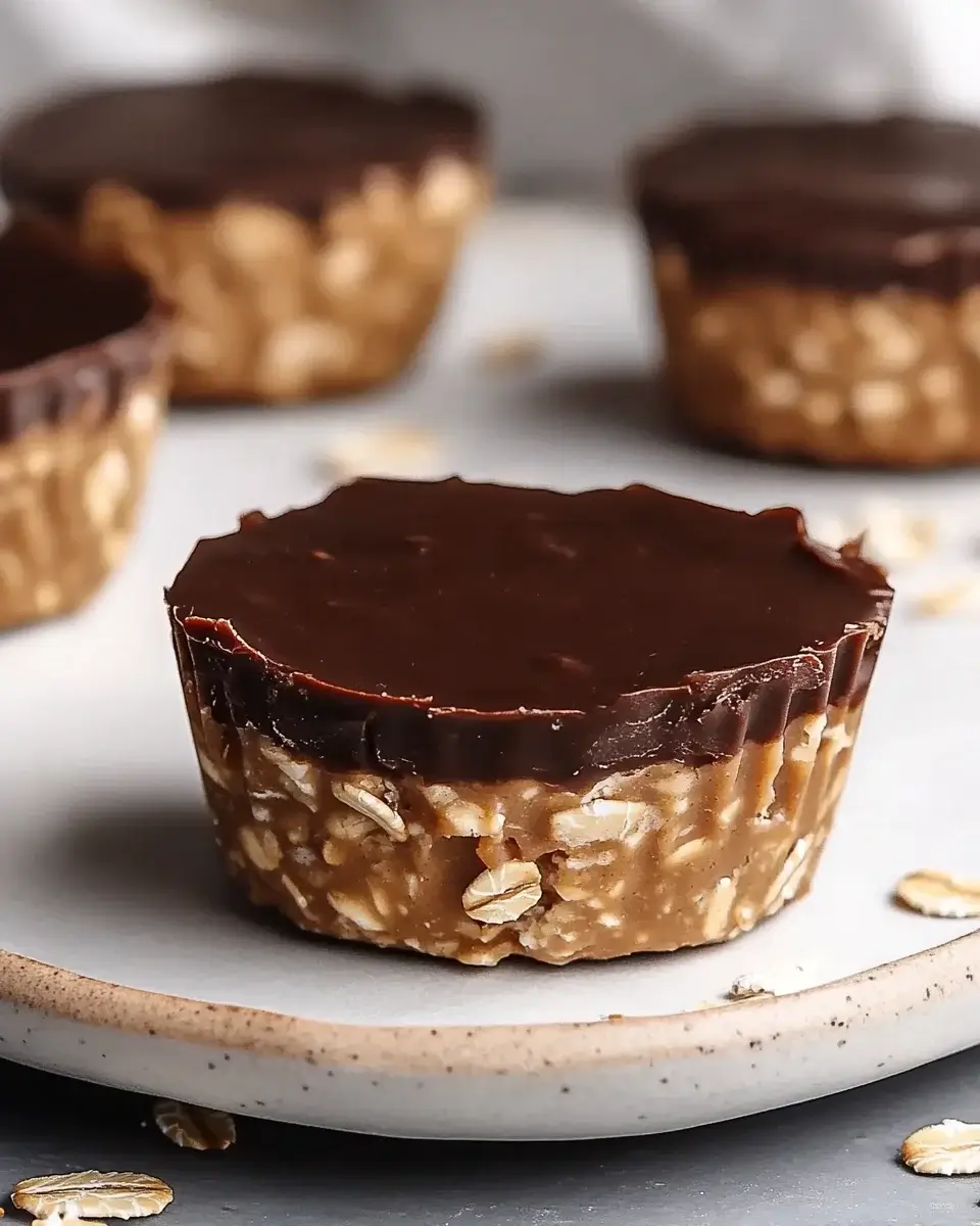 Easy No Bake Peanut Butter Oat Cups that Delight Your Tastebuds!
