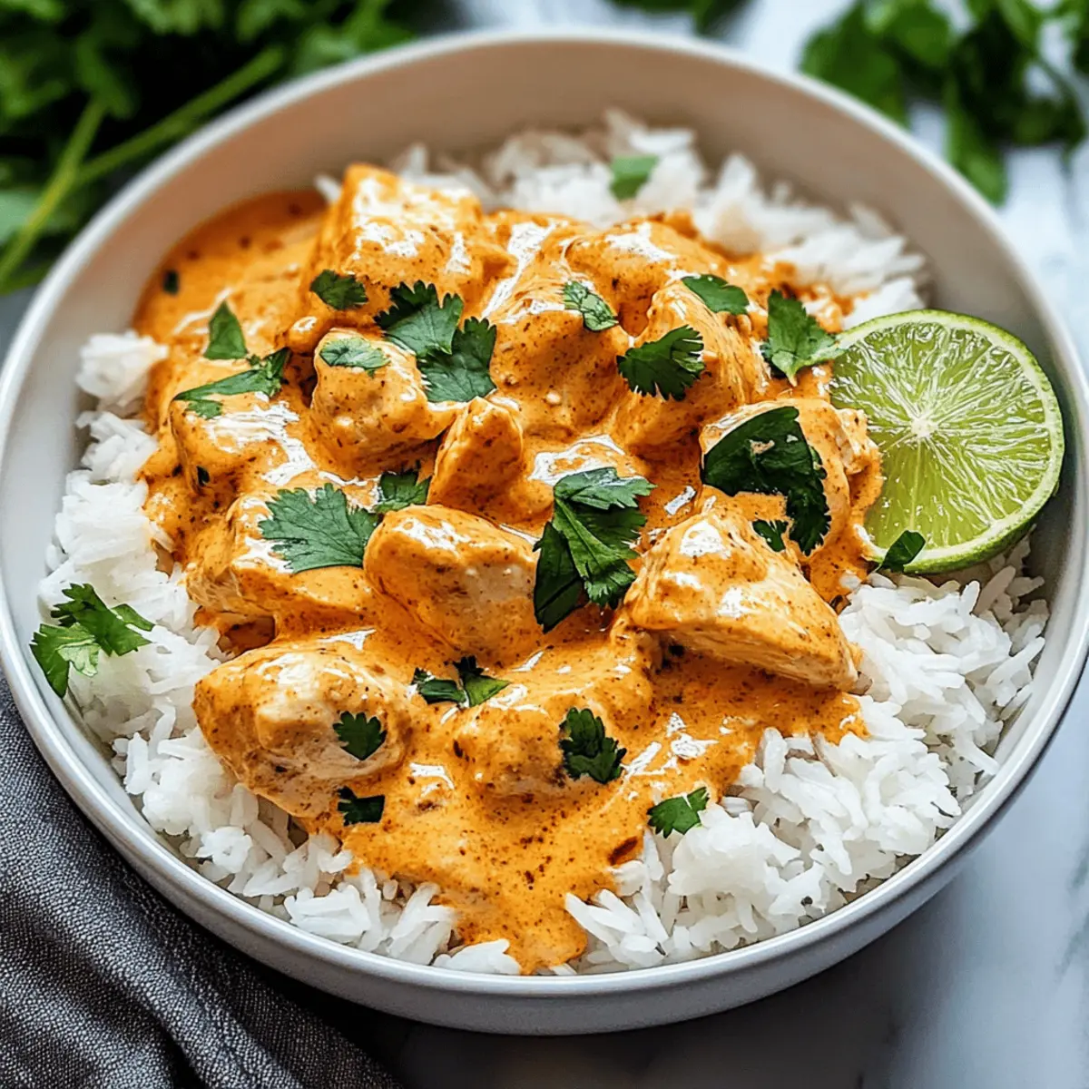 Coconut Chicken Rice Bowl: Creamy Comfort in Every Bite