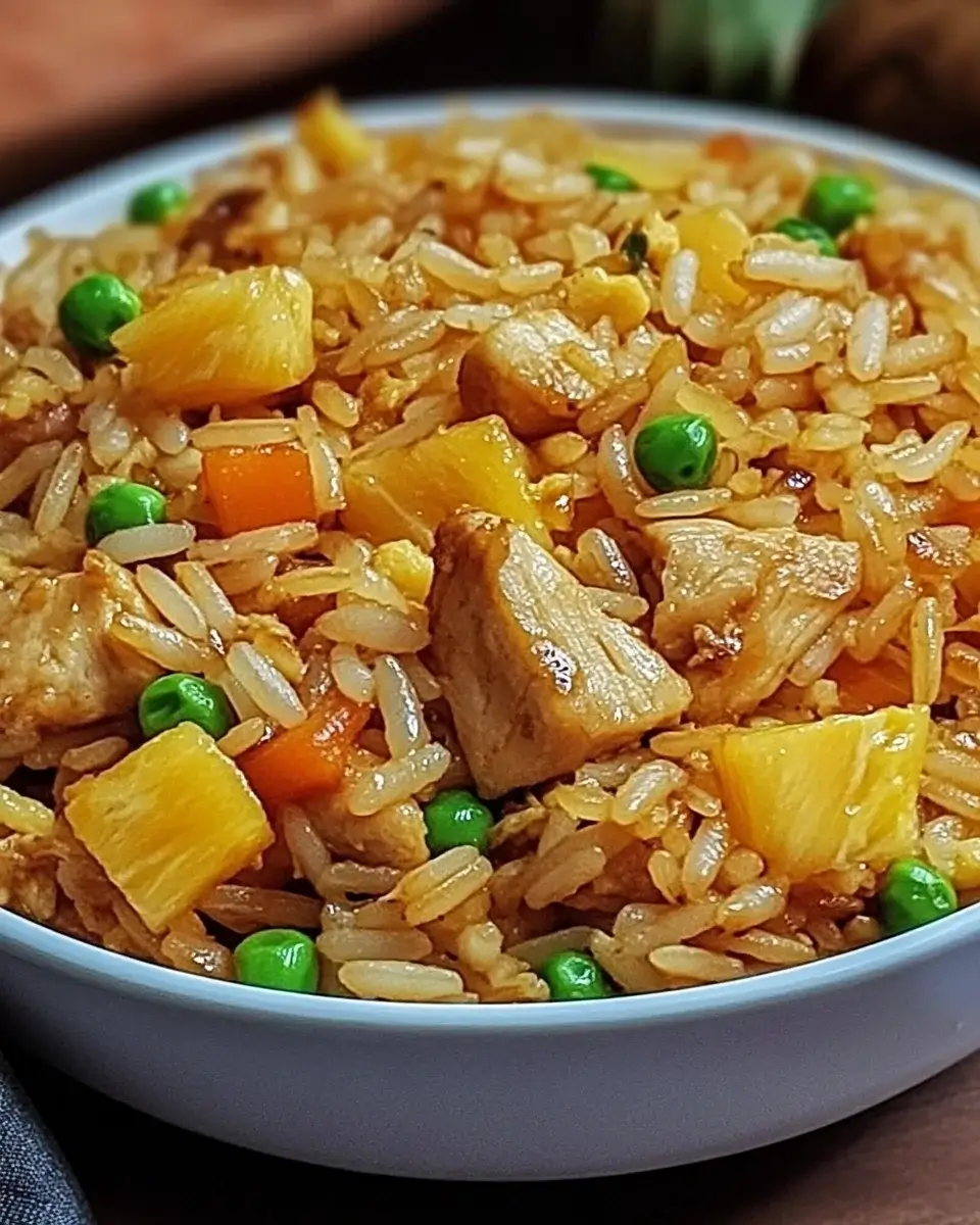Pineapple Chicken Fried Rice Recipe for a Tasty Meal