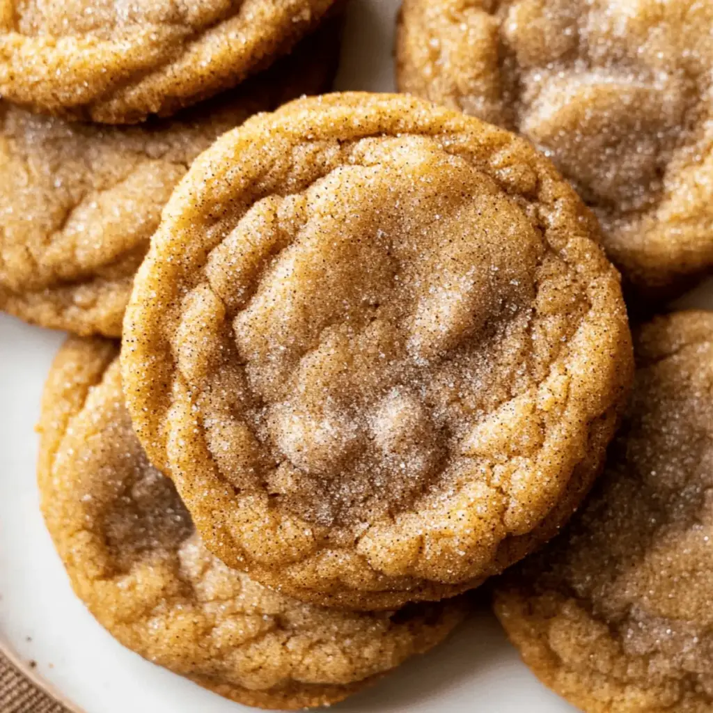 Pumpkin Snickerdoodle Cookies