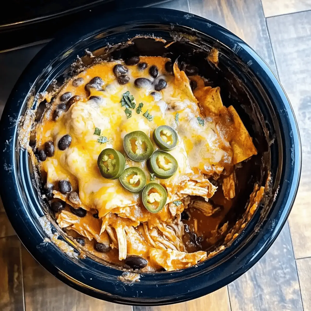 Delicious Crockpot Chicken Enchilada Casserole Made Easy