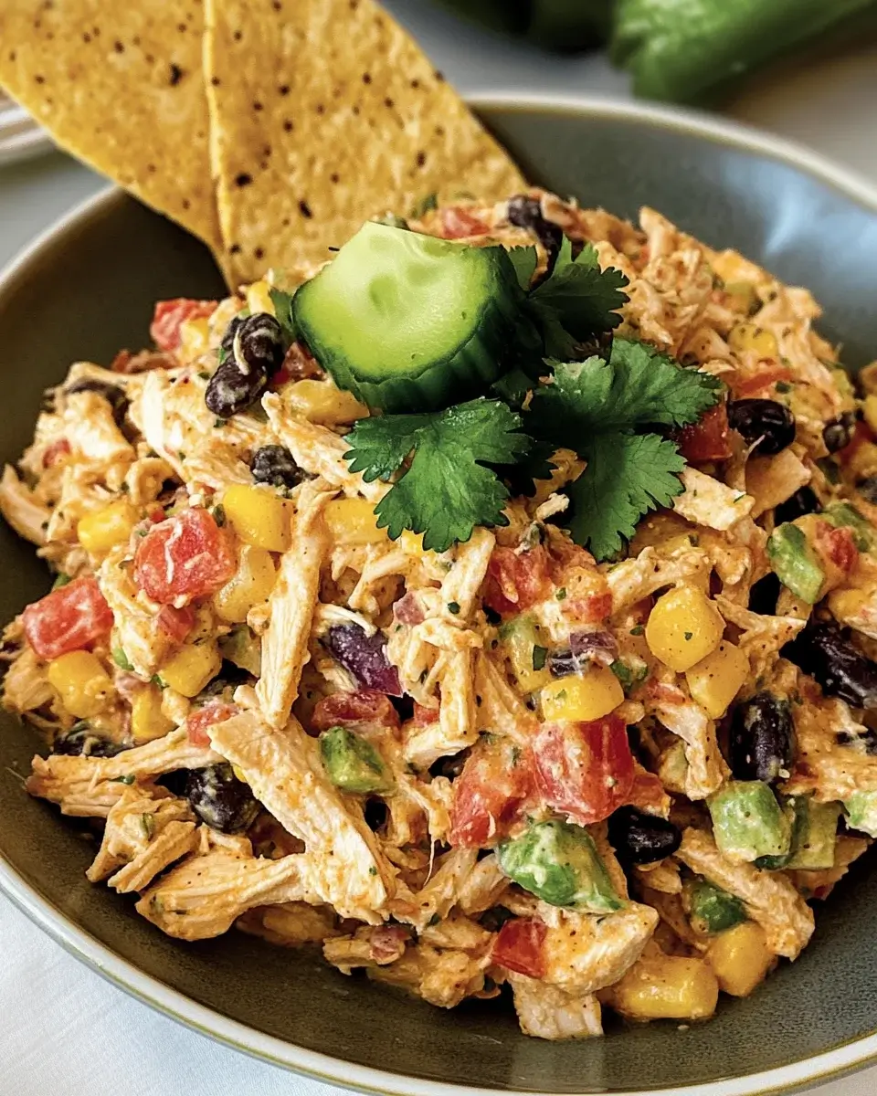 Southwestern Chicken Salad: A Flavorful Recipe to Try!