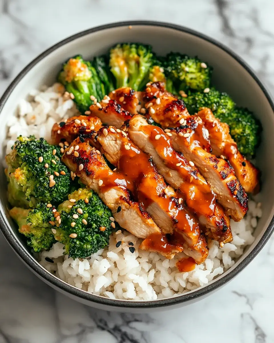 Healthy Sticky Chicken Bowls: A Delicious Healthy Recipe!