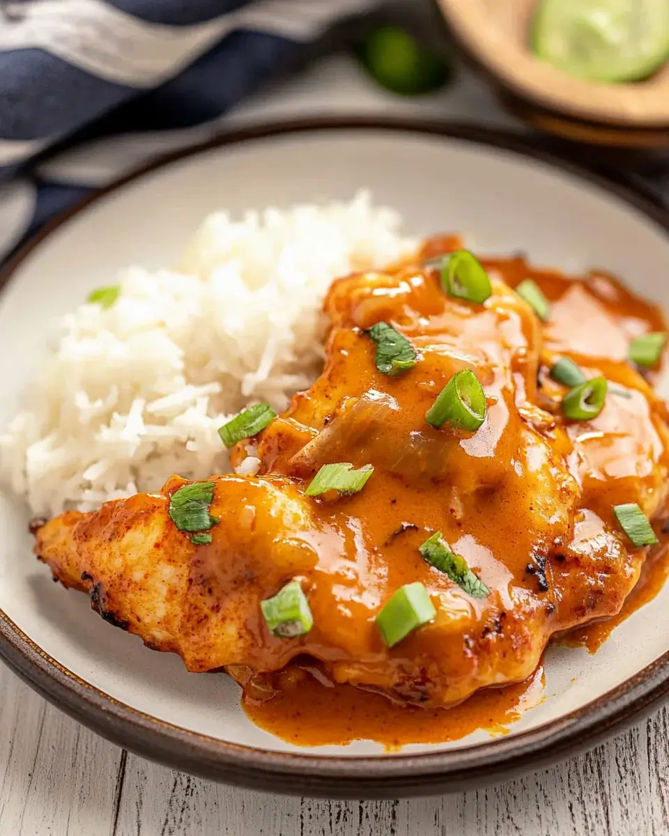 Coconut Chicken with Apricot Sauce is a must-try delight!