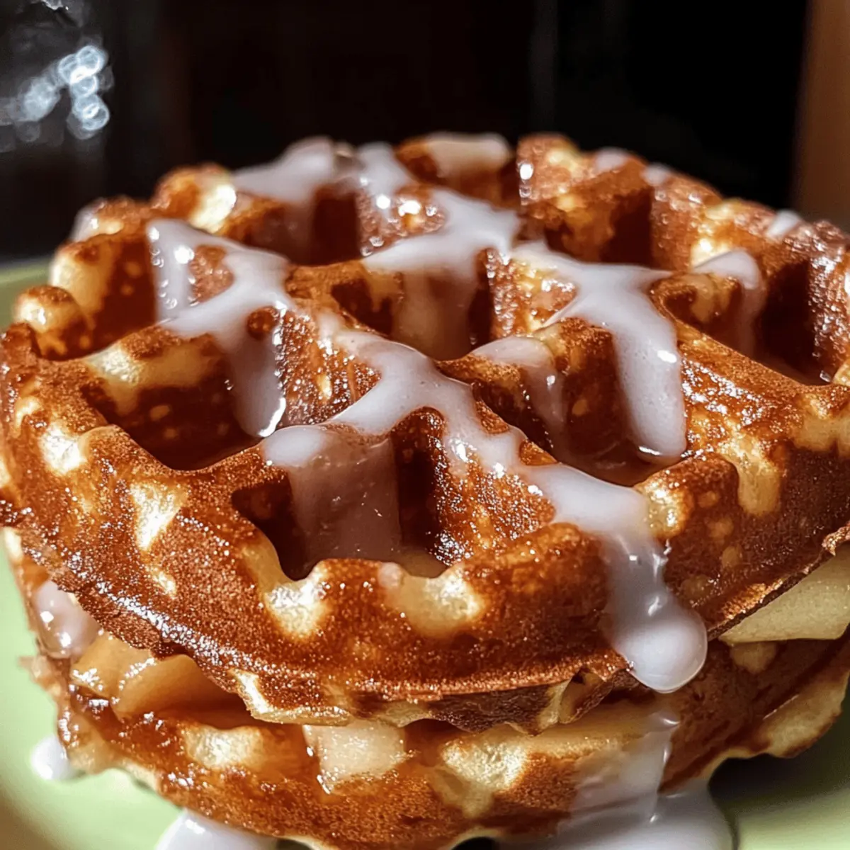 Apple Fritter Waffle Donuts That Will Rock Your Breakfast!