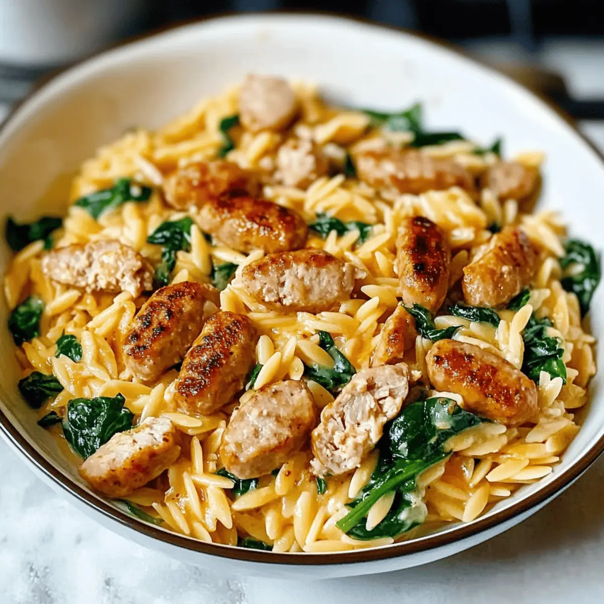 Creamy Chicken Sausage Orzo: Your New Favorite Comfort Meal