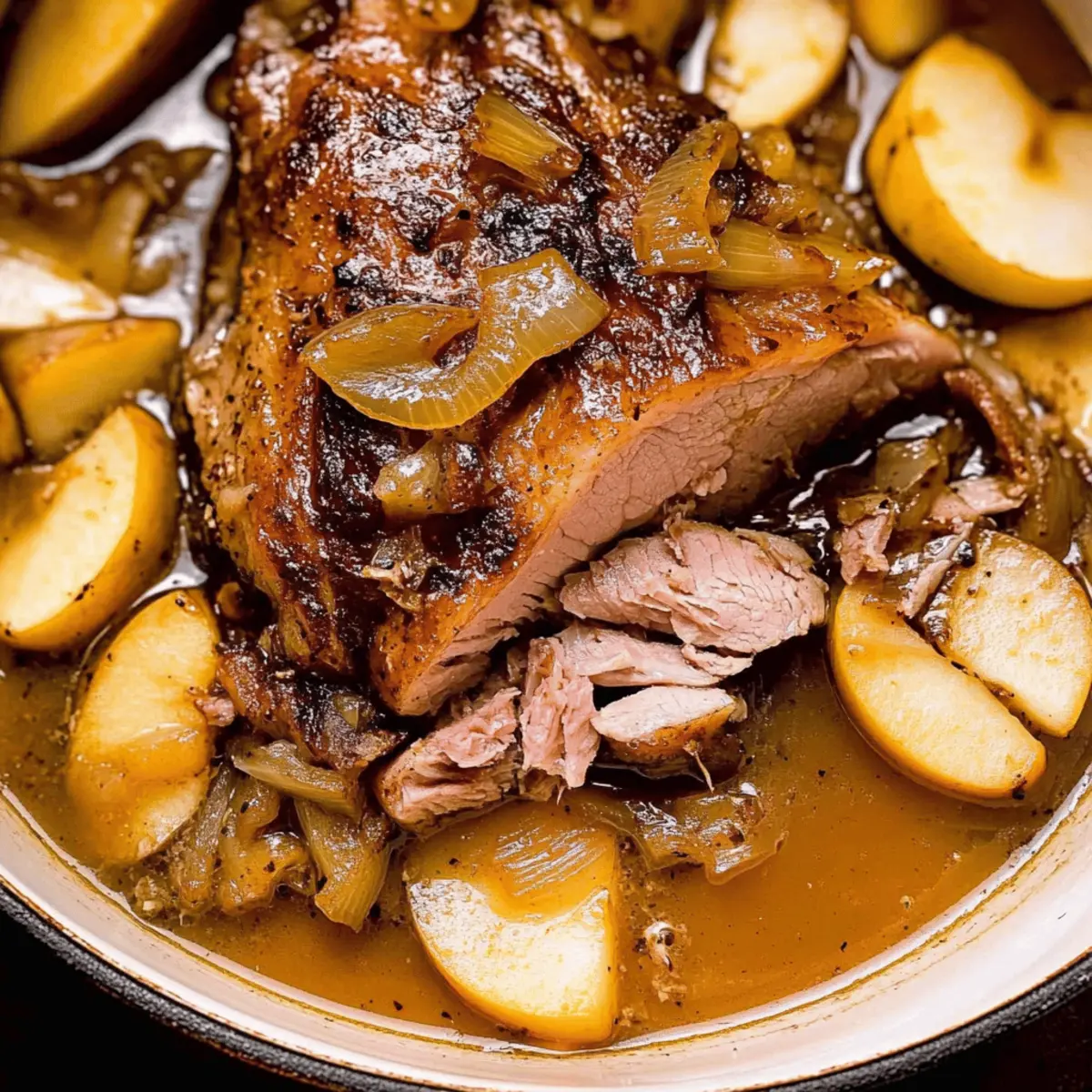 Tender Apple Cider Braised Pork Shoulder for Cozy Nights