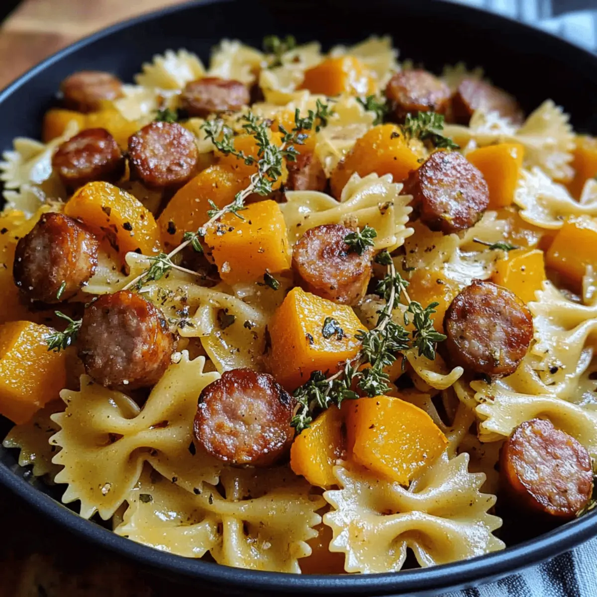 Cozy Autumn Sausage Pasta Squash for the Ultimate Comfort Meal