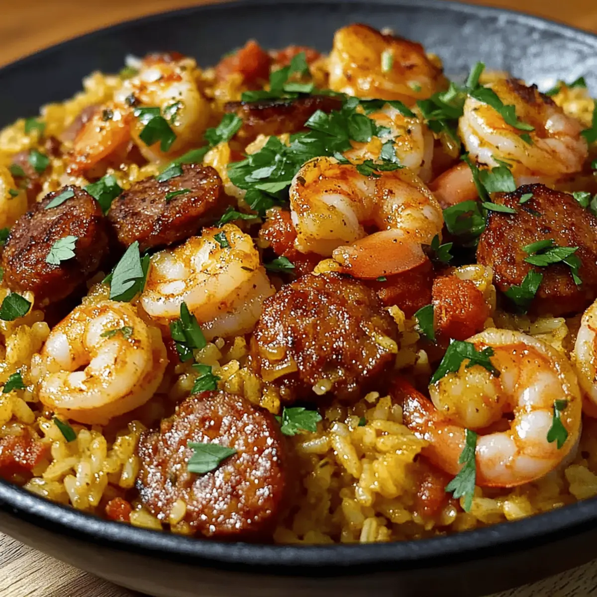 Cajun Dirty Rice with Juicy Shrimp & Sausage: Comfort in a Bowl