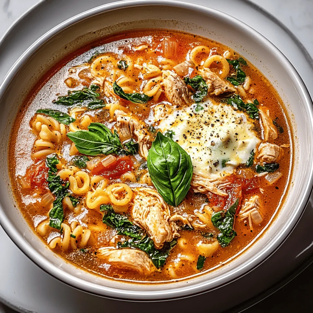 Hearty Chicken Parmesan Soup for Cozy Weeknight Dinners