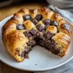 Chocolate Croissant Breakfast Bake