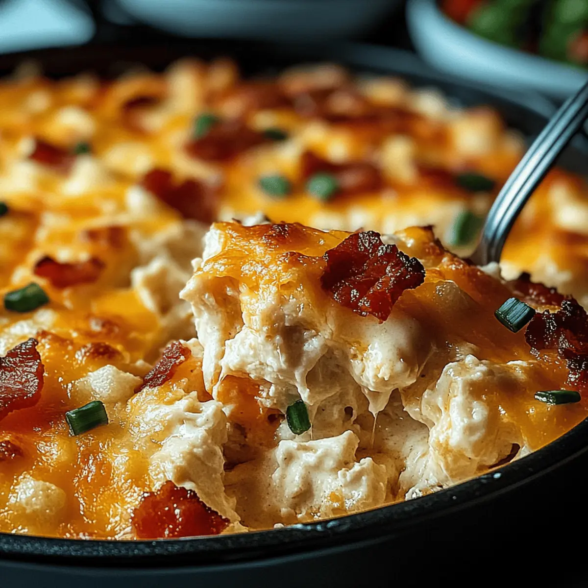 Easy and Cheesy Crack Chicken Casserole for Comfort Food Lovers