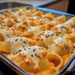 Creamy Buffalo Chicken Stuffed Shells