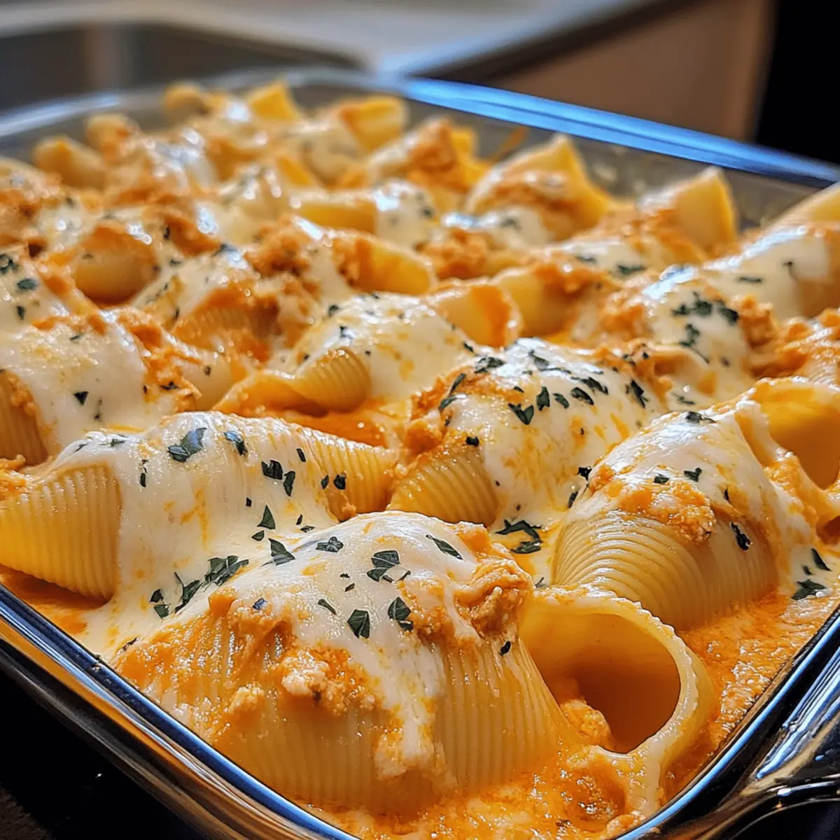 Creamy Buffalo Chicken Stuffed Shells That Wow Every Bite