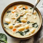 Creamy Chicken Gnocchi Soup